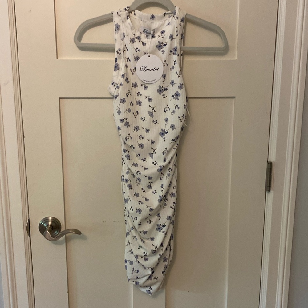 adorable  new with tags fitted tank dress